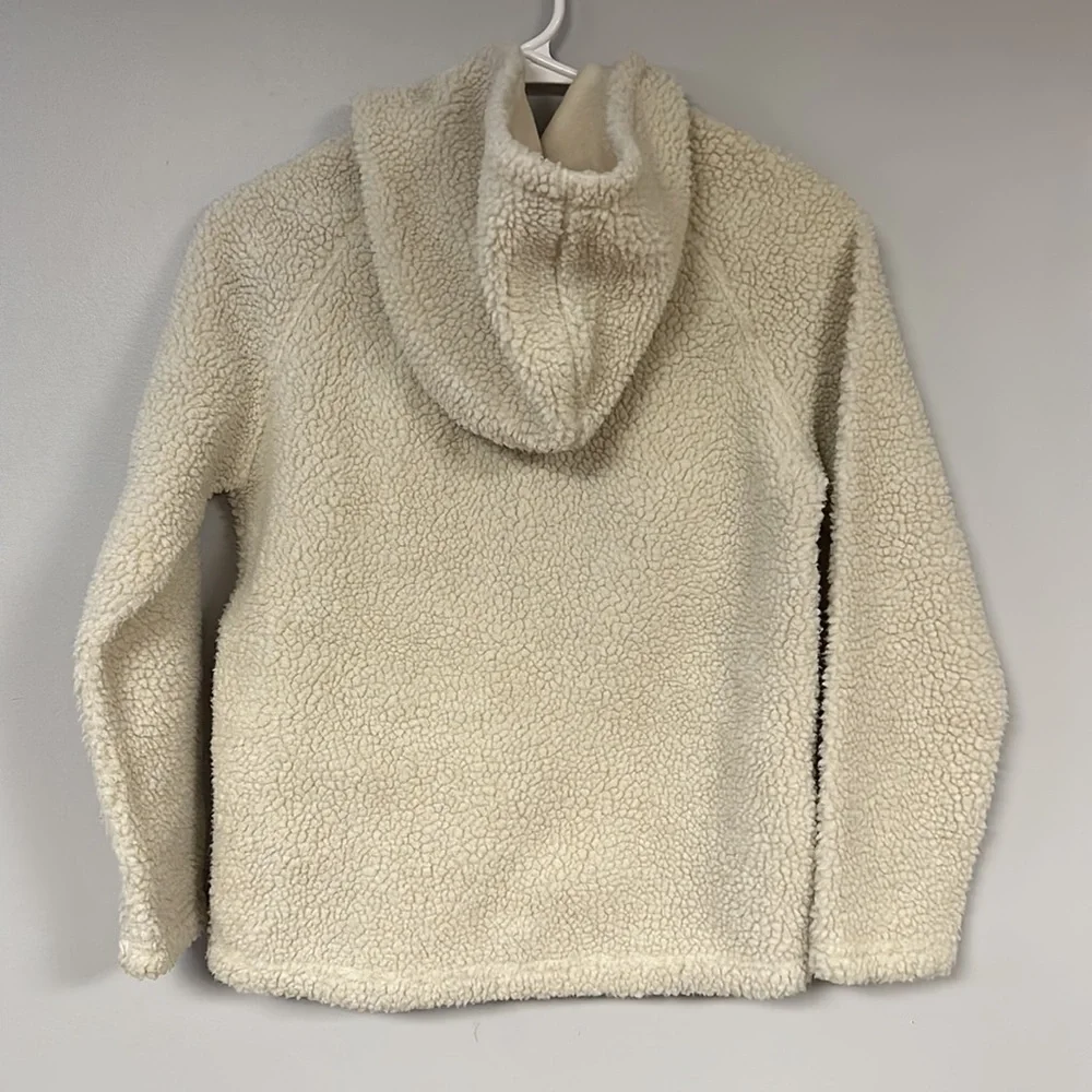 Art Class, Med -8/10, Super Soft Sherpa Fleece Jacket, half Zip, hooded, pockets
